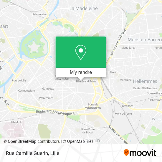 Rue Camille Guerin plan