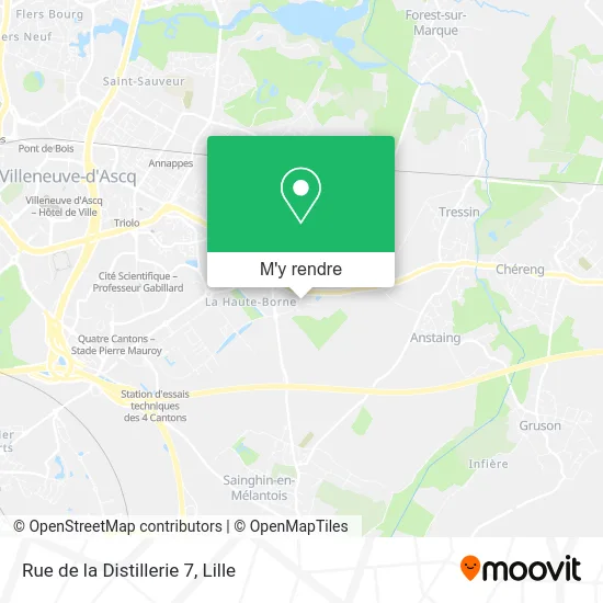 Rue de la Distillerie 7 plan