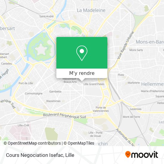 Cours Negociation Isefac plan
