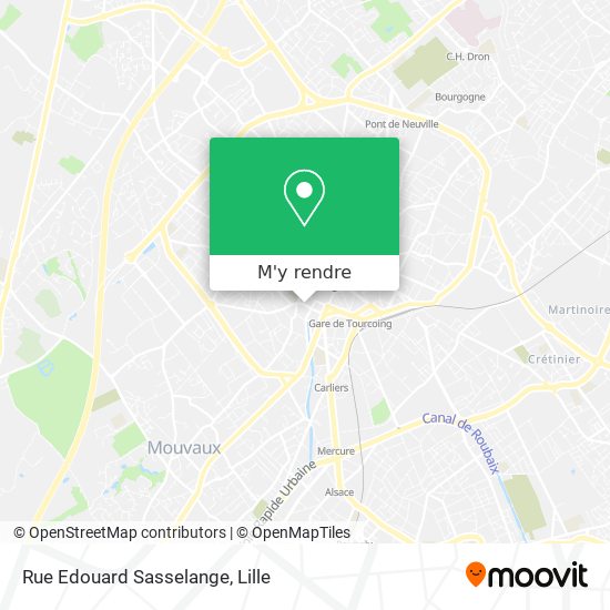 Rue Edouard Sasselange plan