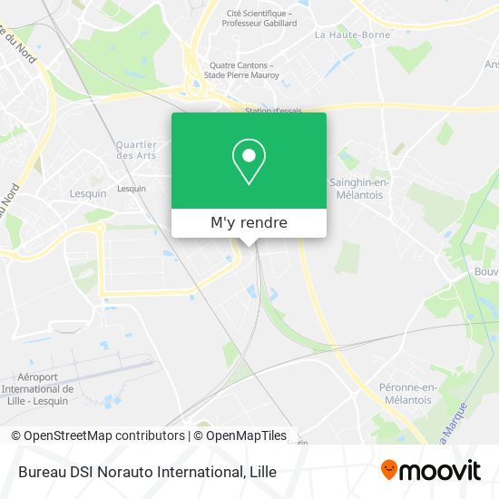 Bureau DSI Norauto International plan