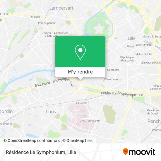 Résidence Le Symphonium plan
