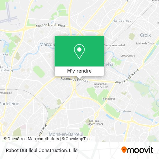 Rabot Dutilleul Construction plan