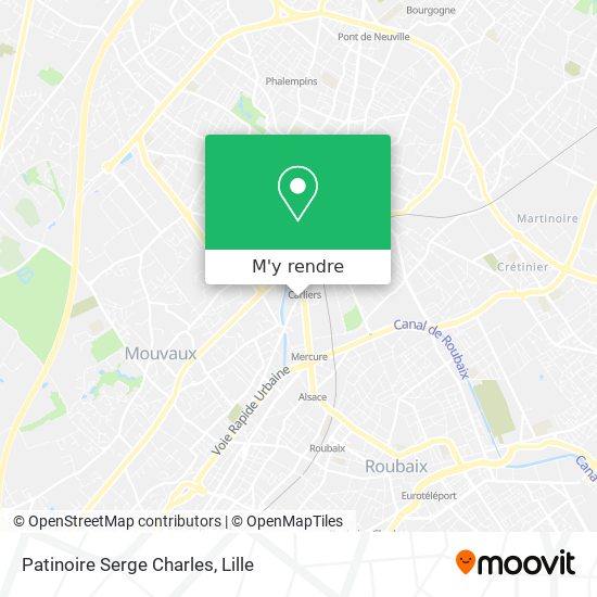 Patinoire Serge Charles plan