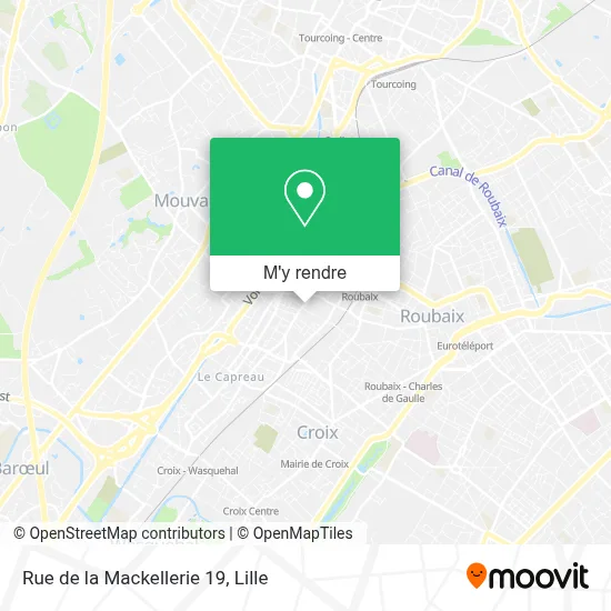 Rue de la Mackellerie 19 plan