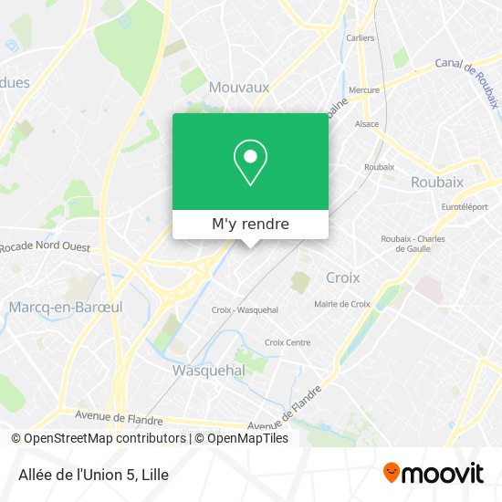 Allée de l'Union 5 plan