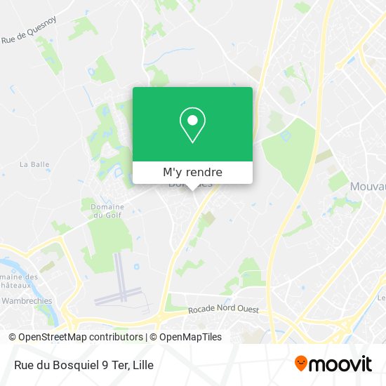 Rue du Bosquiel 9 Ter plan