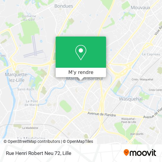 Rue Henri Robert Neu 72 plan