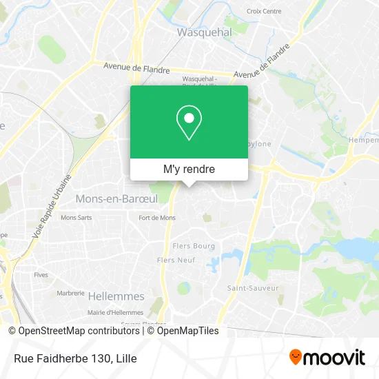 Rue Faidherbe 130 plan