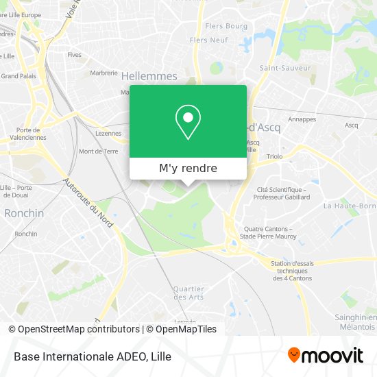 Base Internationale ADEO plan