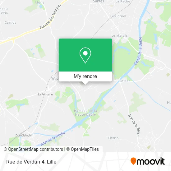 Rue de Verdun 4 plan