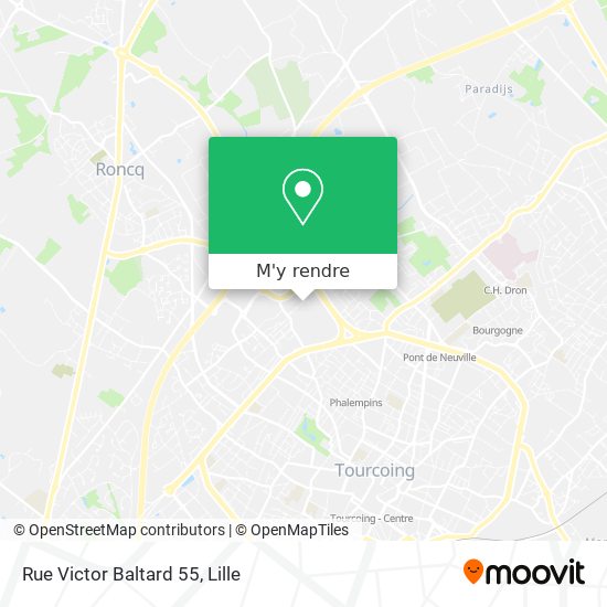 Rue Victor Baltard 55 plan