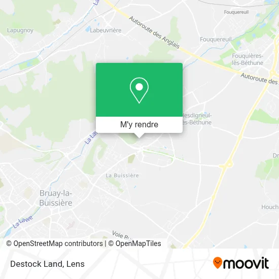 Destock Land plan
