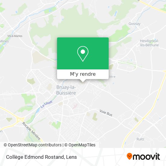 Collège Edmond Rostand plan