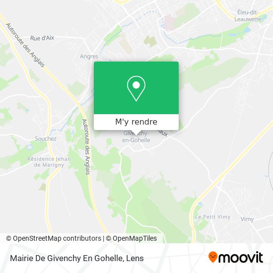 Mairie De Givenchy En Gohelle plan