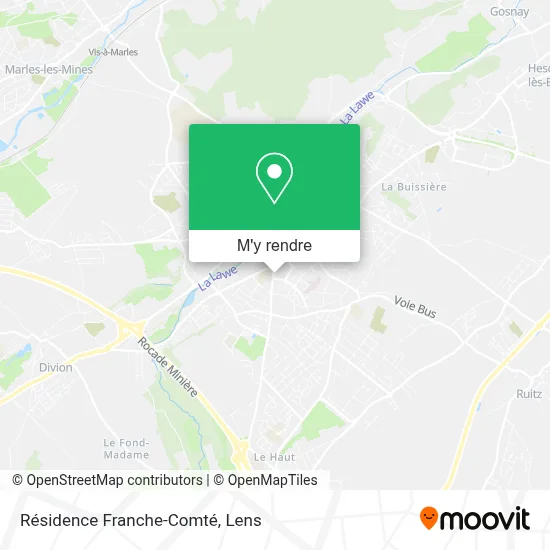 Résidence Franche-Comté plan