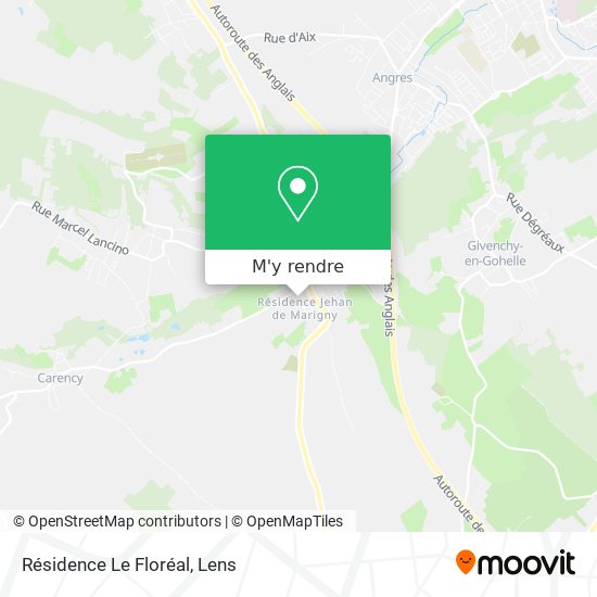 Résidence Le Floréal plan