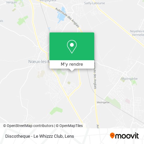 Discotheque - Le Whizzz Club plan