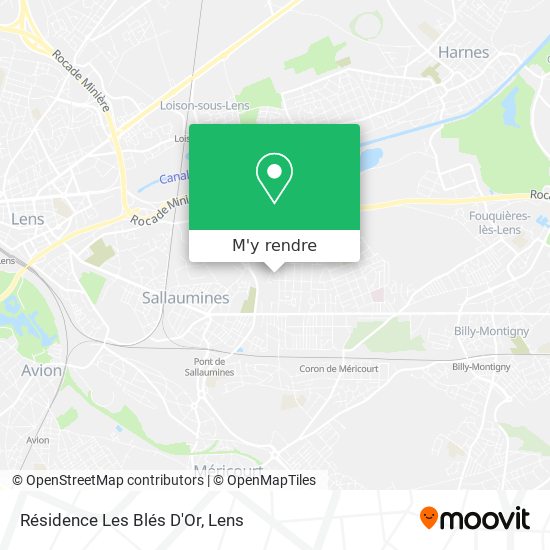 Résidence Les Blés D'Or plan