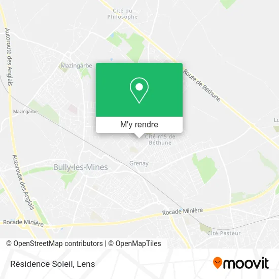 Résidence Soleil plan