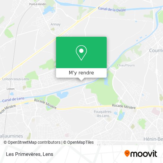 Les Primevères plan