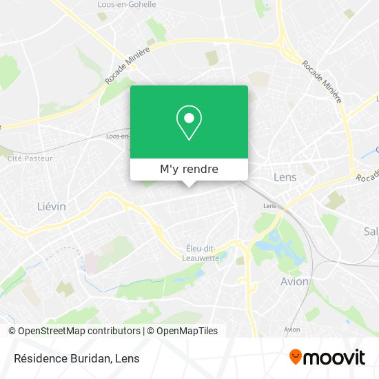 Résidence Buridan plan