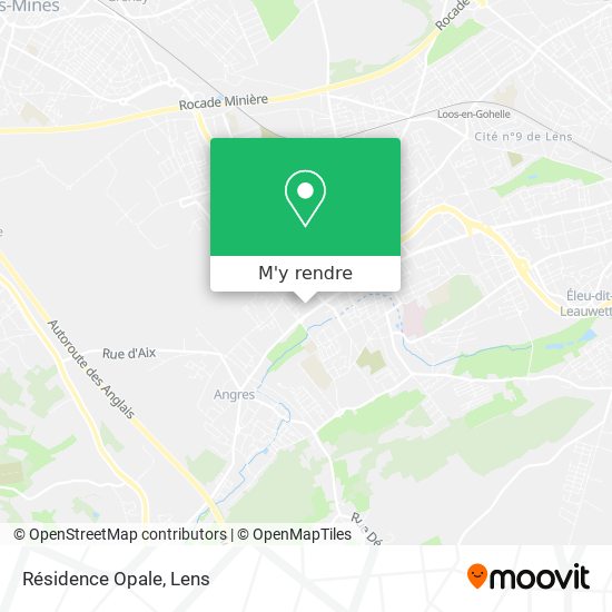 Résidence Opale plan