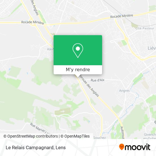 Le Relais Campagnard plan