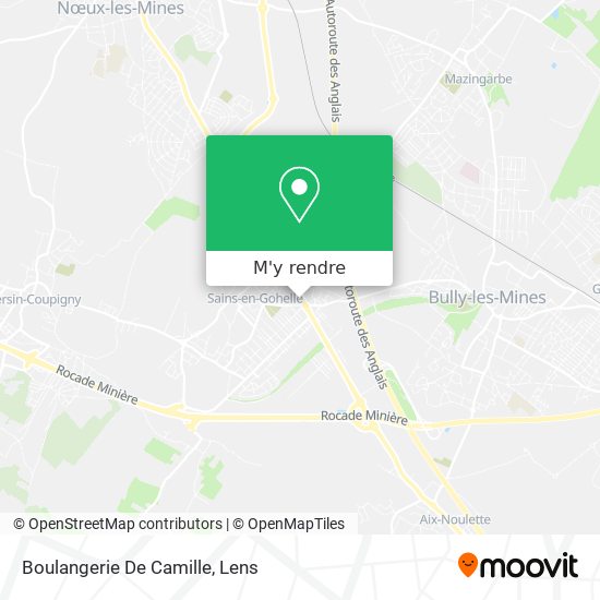 Boulangerie De Camille plan