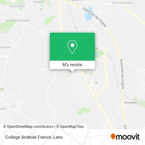 Collège Anatole France plan