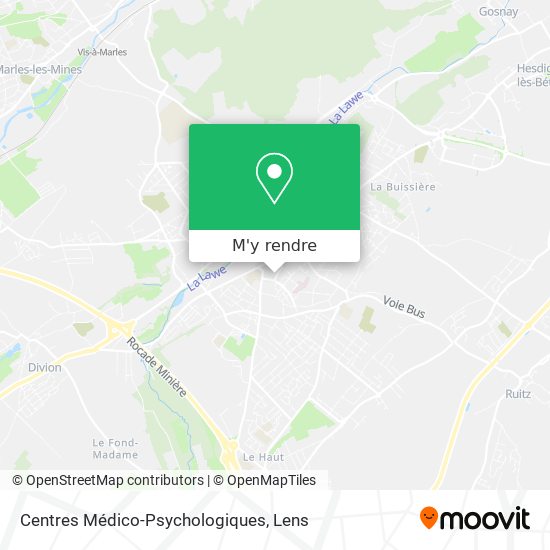 Centres Médico-Psychologiques plan