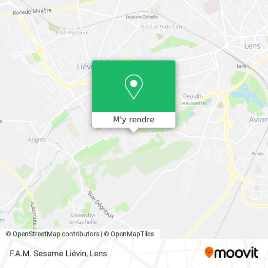 F.A.M. Sesame Liévin plan