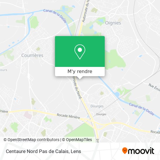 Centaure Nord Pas de Calais plan