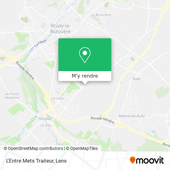 L'Entre Mets Traiteur plan