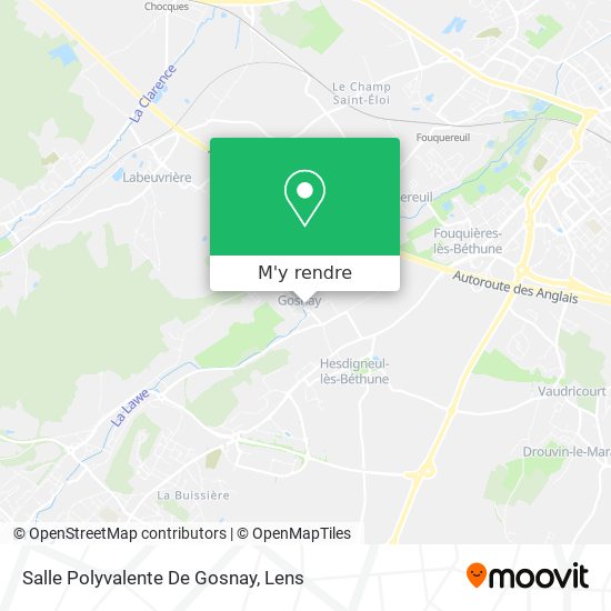 Salle Polyvalente De Gosnay plan