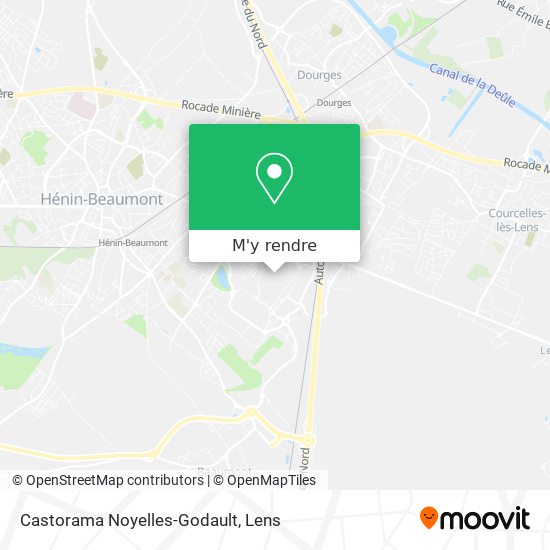 Castorama Noyelles-Godault plan