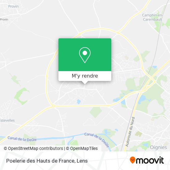 Poelerie des Hauts de France plan