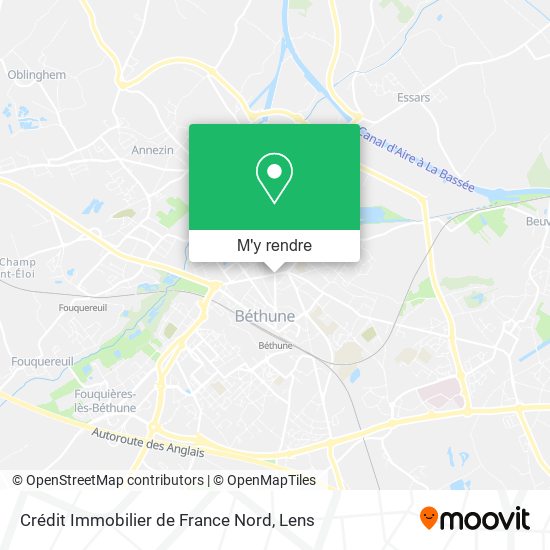 Crédit Immobilier de France Nord plan