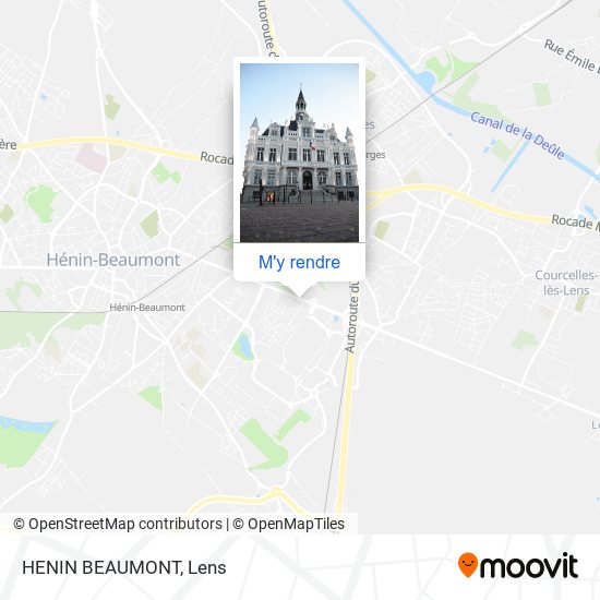 HENIN BEAUMONT plan