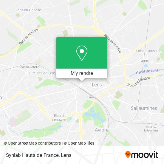 Synlab Hauts de France plan