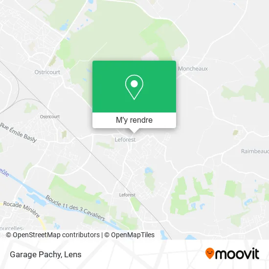 Garage Pachy plan