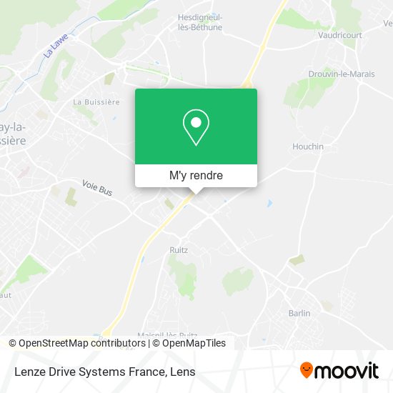 Lenze Drive Systems France plan