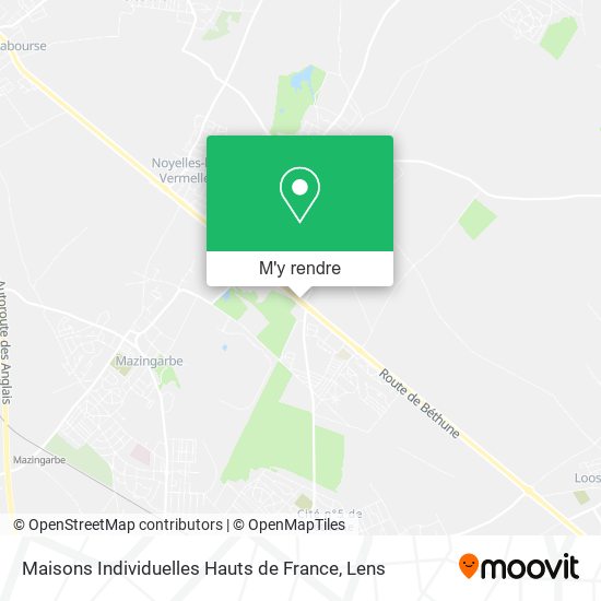 Maisons Individuelles Hauts de France plan