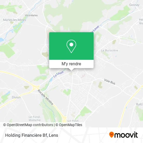 Holding Financière Bf plan