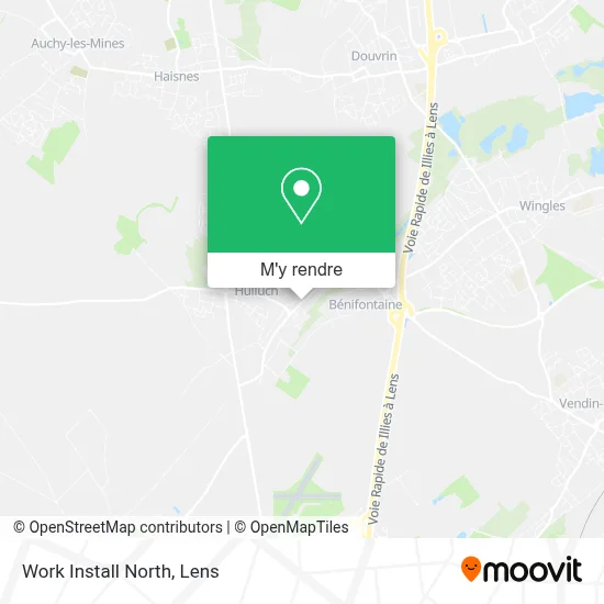 Work Install North plan
