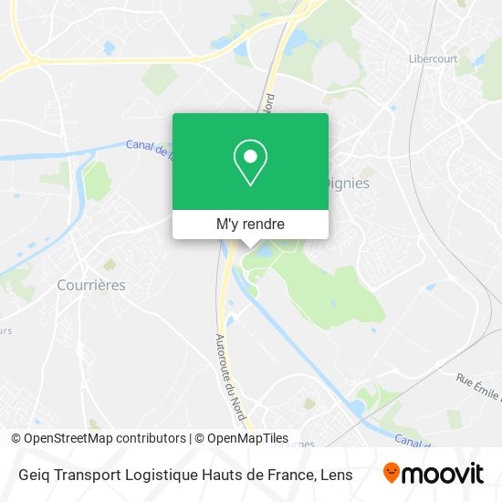 Geiq Transport Logistique Hauts de France plan