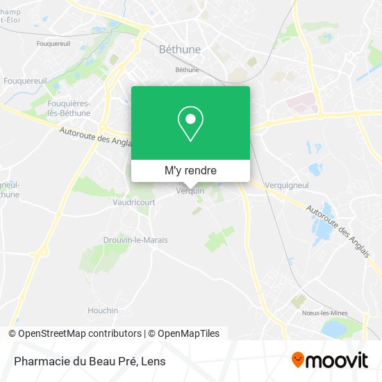 Pharmacie du Beau Pré plan