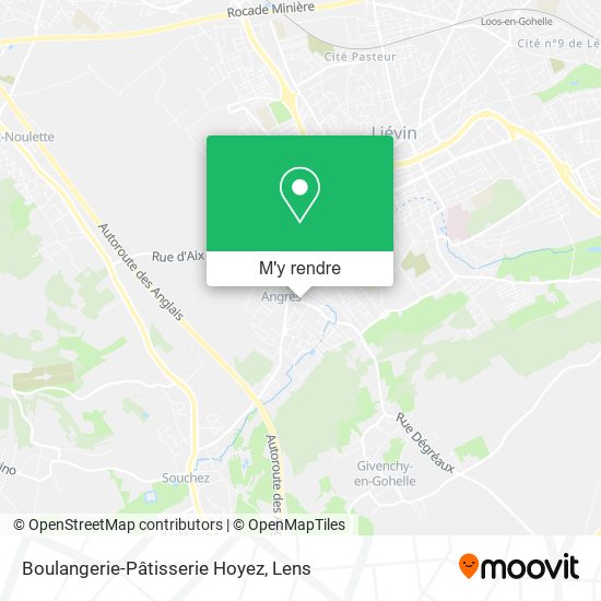 Boulangerie-Pâtisserie Hoyez plan
