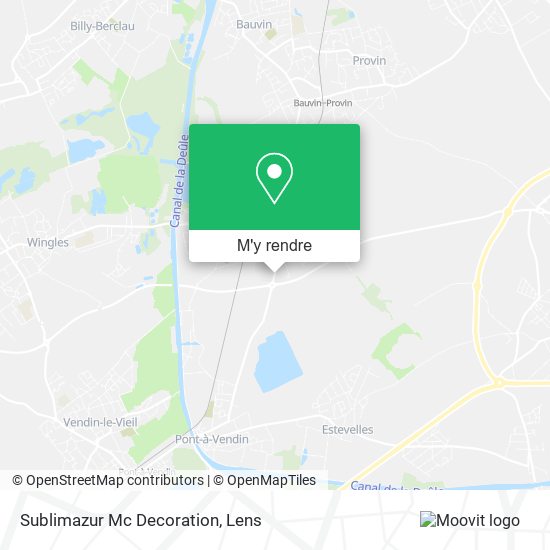 Sublimazur Mc Decoration plan