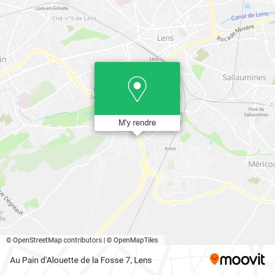 Au Pain d'Alouette de la Fosse 7 plan